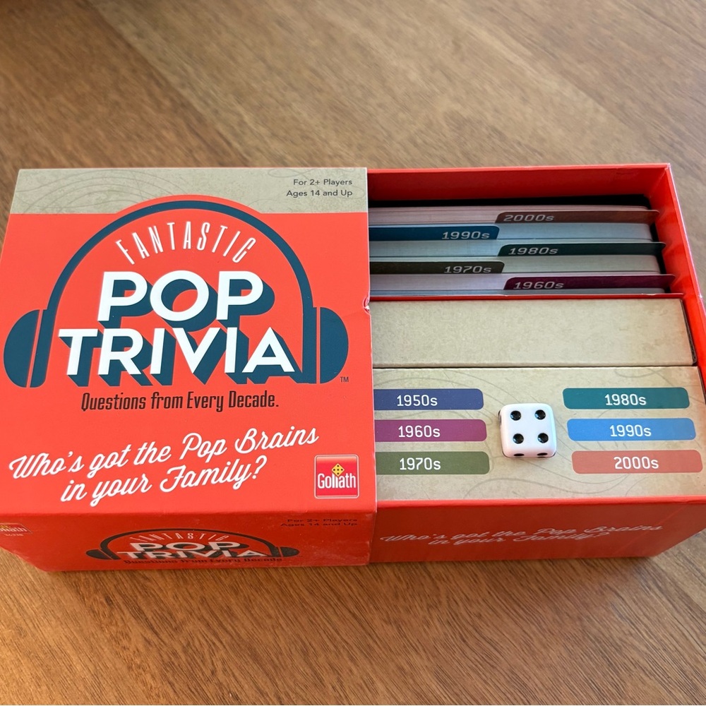Fantastic Pop Trivia Game Across the Decades